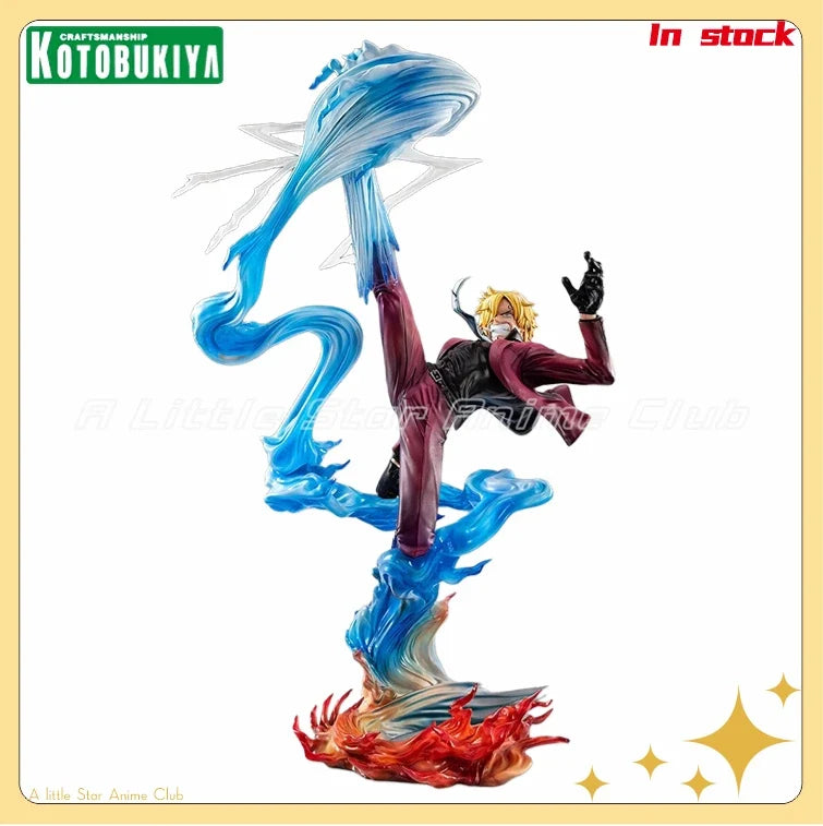 Original Kotobukiya Portrait of Pirates Maximum ONE PIECE Sanji Anime Figure Toy Model