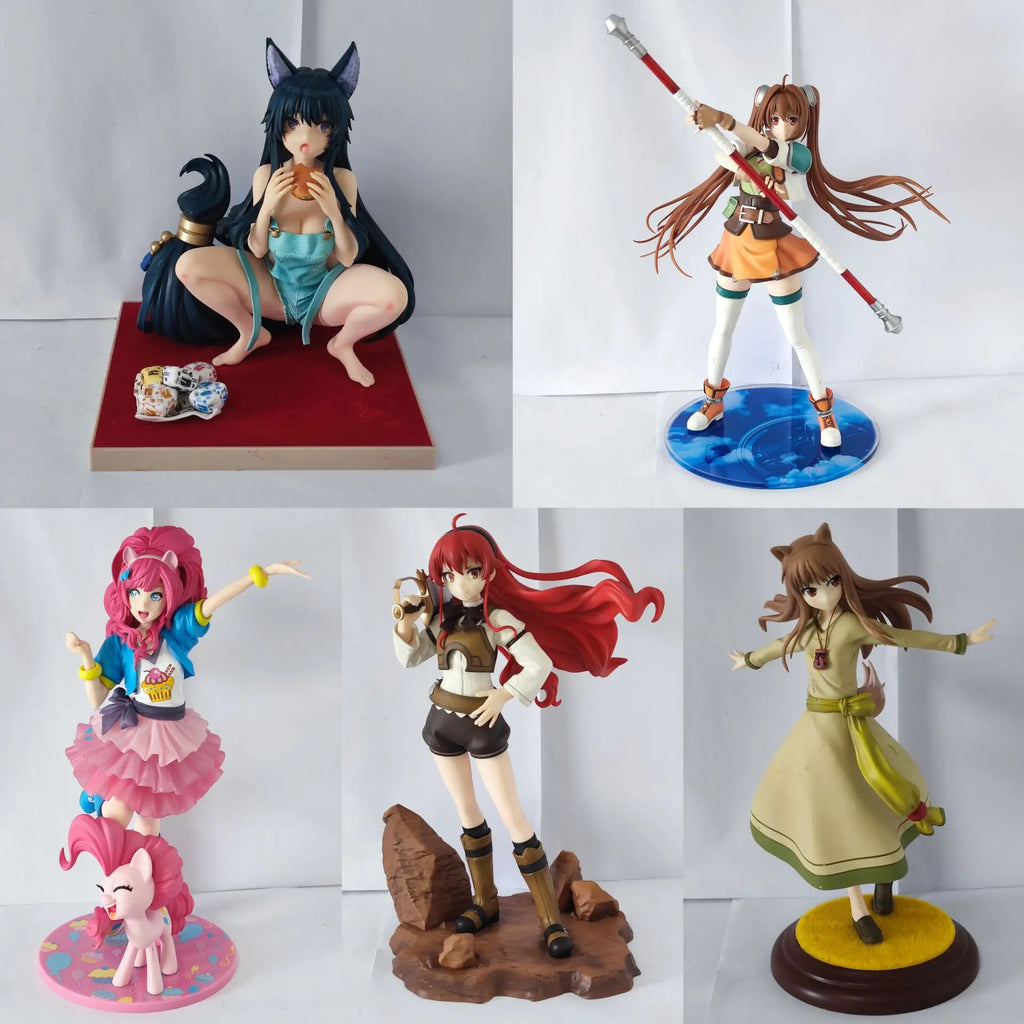 Original Kotobukiya Japanese Anime Beaty Girl Estelle Bright Pinkie Pie Eris Holo Delta 8" Loose Action Figure