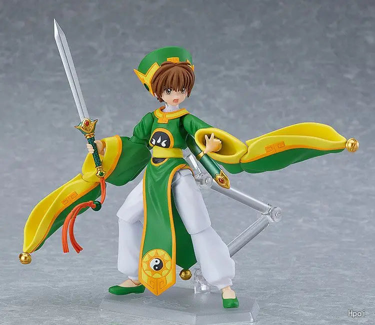 Original Max Factory Figma#369 Cardcaptor Sakura Li Syaoran Anime Figure Model Toy Gift Collection