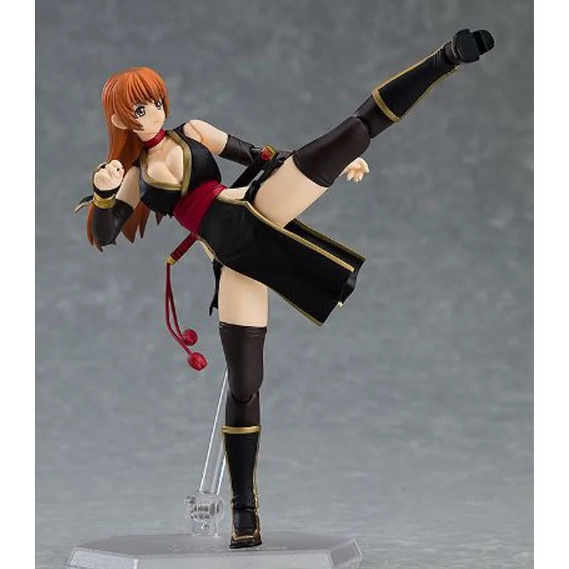 Max Factory Original Figma Kasumi C2 Black Ver. Anime Action Figures Toys for Boys Christmas Gift Collectible Model Ornaments