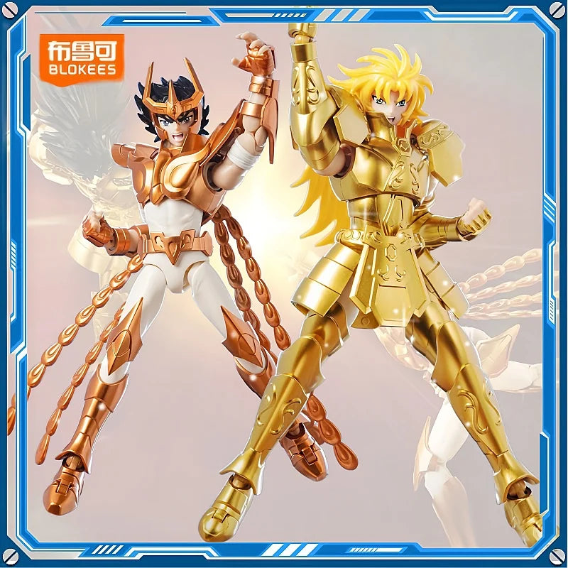 2026 neue echte Blokees Saint Seiya Spielzeuge Phoenix Ikki Actionfigur SAGA Goldener Saint Bausatz Champion Klasse Geschenke