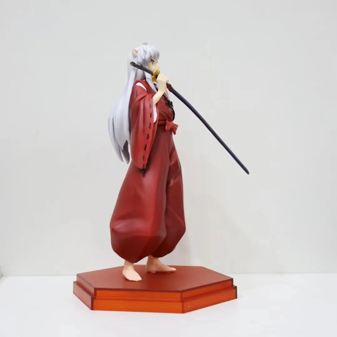Anime Inuyasha Figure Inuyasha Kikyō Sesshoumaru Higurashi Kagome PVC Action Figure Model Toys Collectible Model Toy Gift