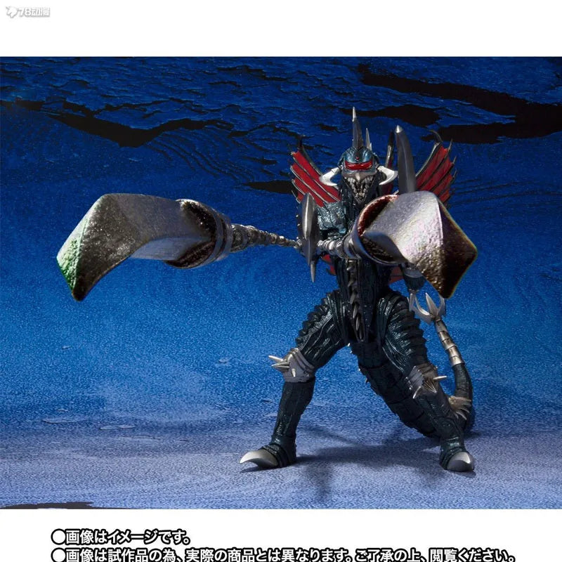 Bandai Original S.H.MonsterArts Gigang 2004 Great Battle Ver.Anime Action Figures Toys for Boys Christmas Gift Collectible Model