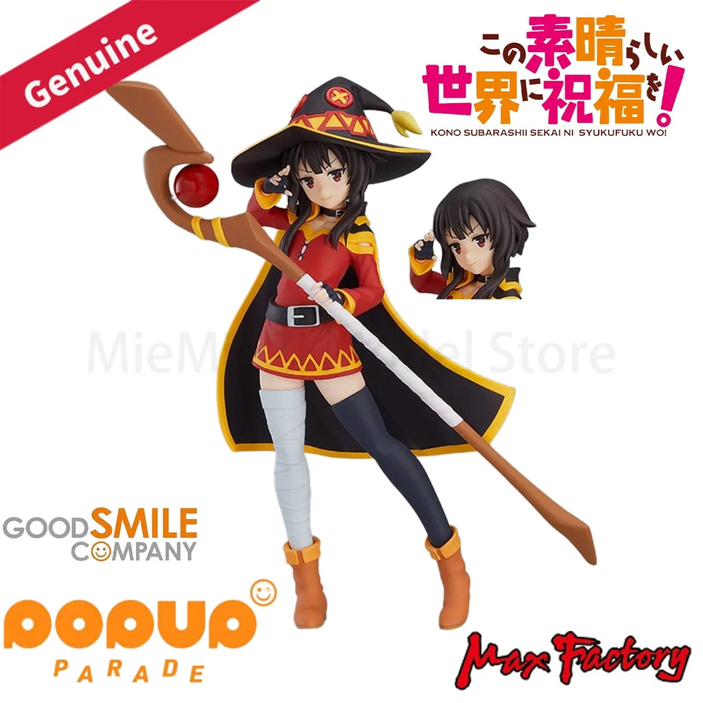 In Stock Genuine Max Factory Prepainted Pop Up Parade Eiga Kono Subarashii Sekai Ni Shukufuku O! Kurenai Densetsu Megumin Gift