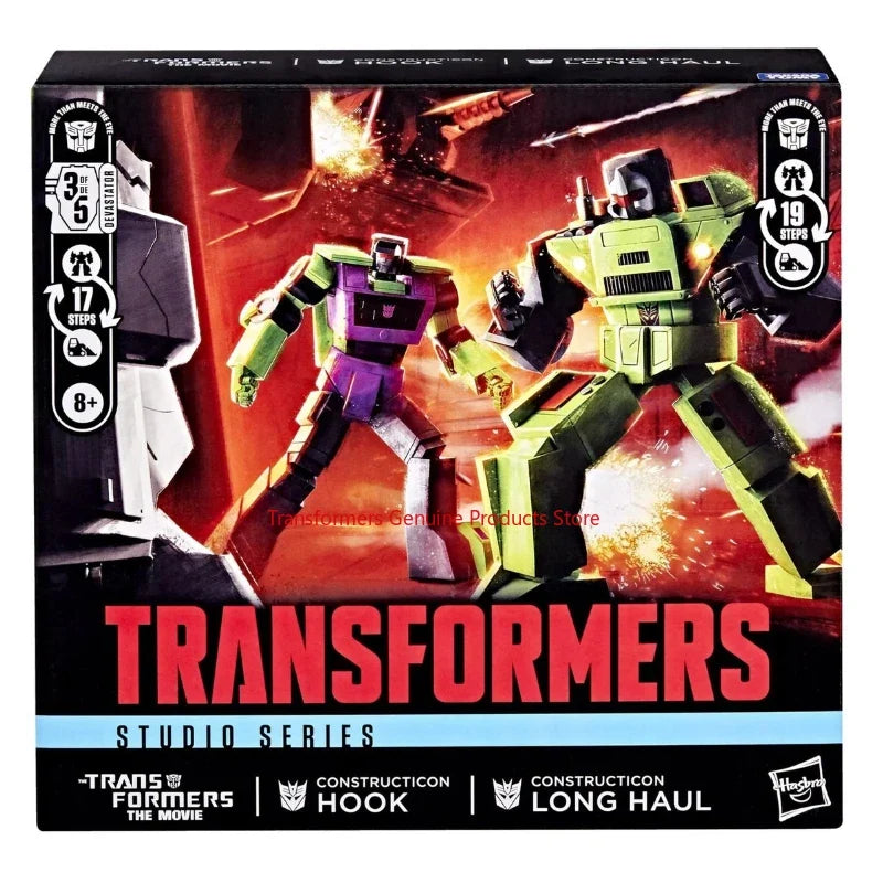 brand new In stock Transformer Hook & Trap Set studio Popular Robots Limited figure Birthday gift Children's toys ornaments