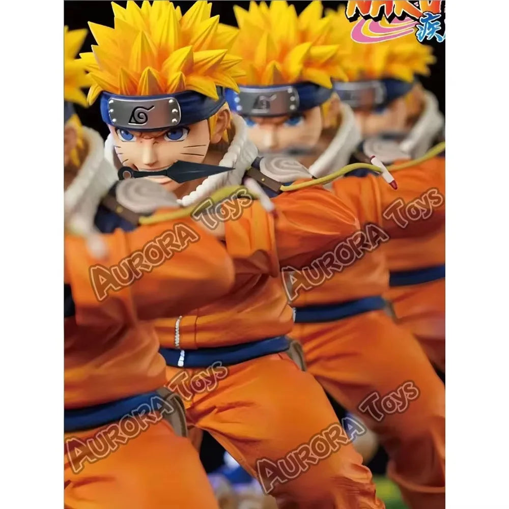 15cm Anime Uzumaki Naruto Figure Kage Bunshin no Jutsu PVC PVC Action Figures Collection Model Toys Gifts