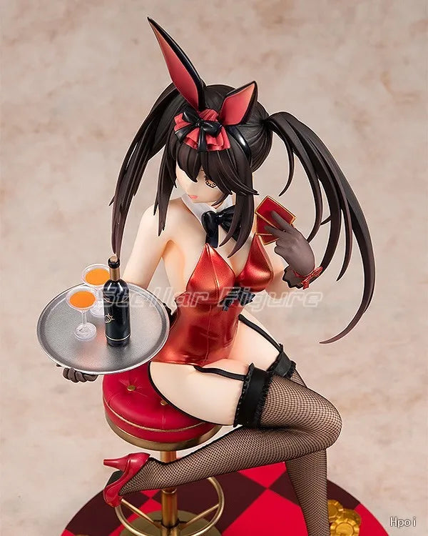 【SF】In Stock Original KADOKAWA KDcolle Date A Live Kurumi Tokisaki 1/7 Scale Figures Model Collection Anime