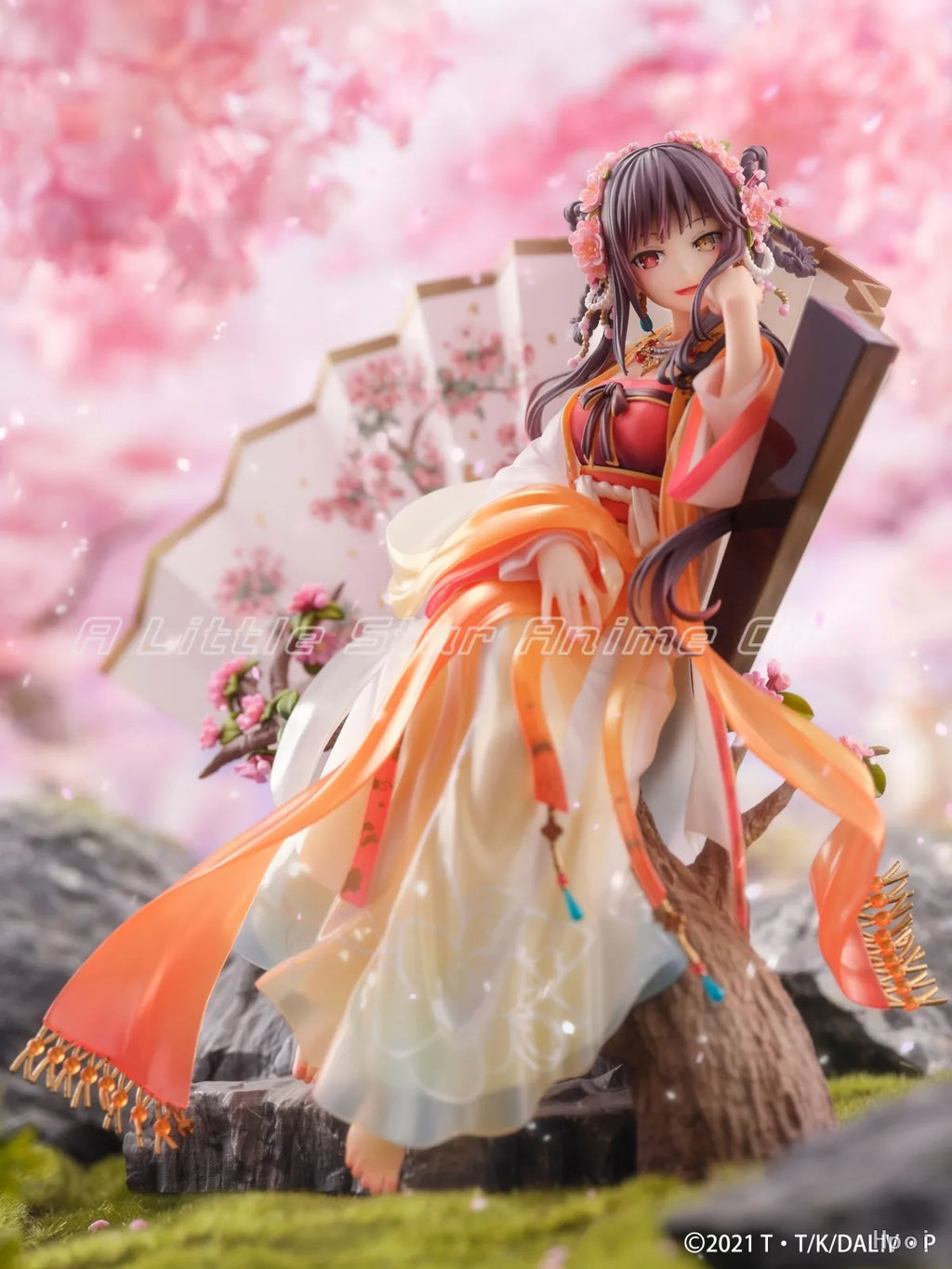 In Stock Original SSF DATE A LIVE Kurumi Tokisaki Hanfu  1/7 Anime Figure Model Collection Toys
