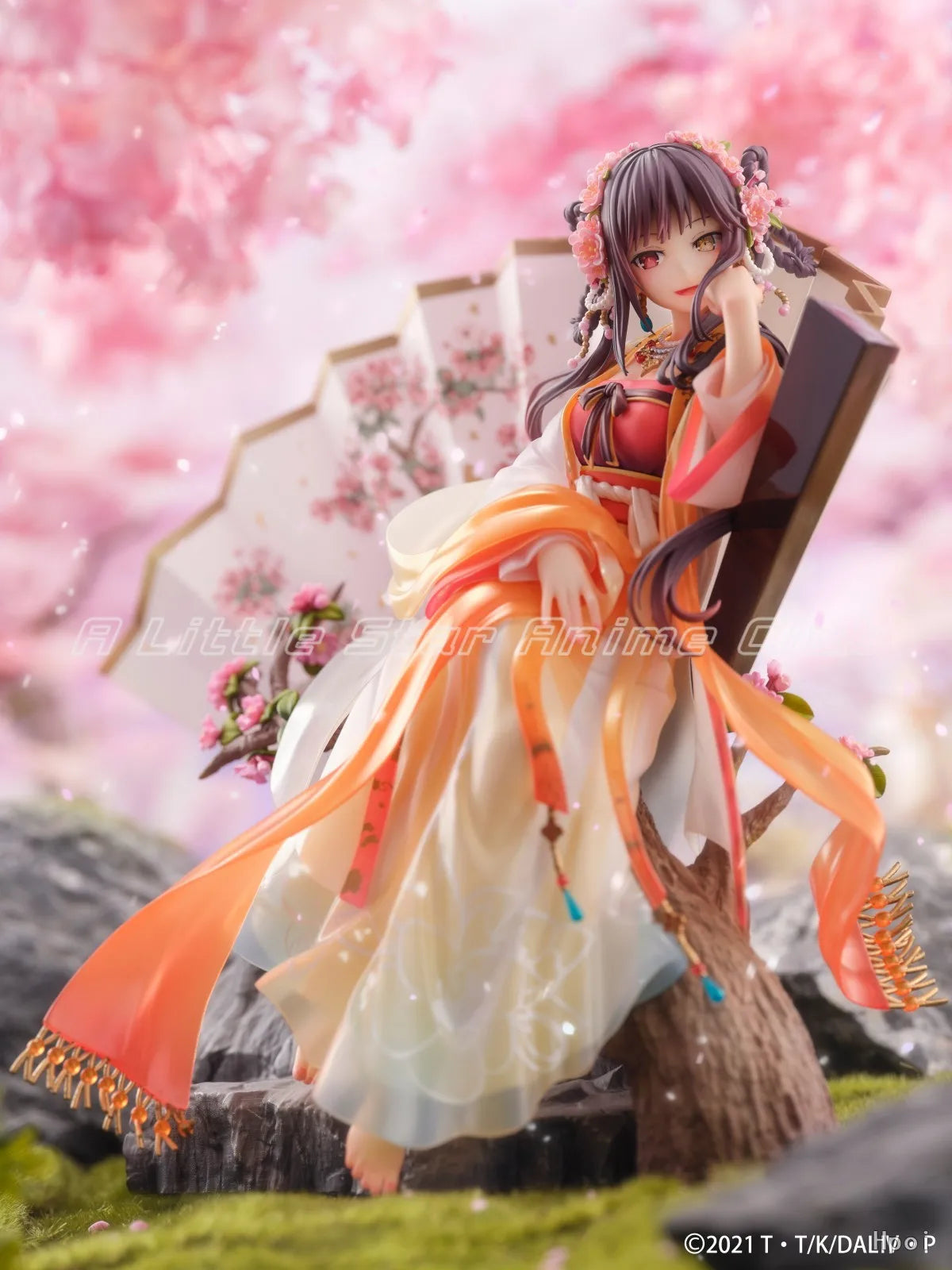 In Stock Original SSF DATE A LIVE Kurumi Tokisaki Hanfu  1/7 Anime Figure Model Collection Toys