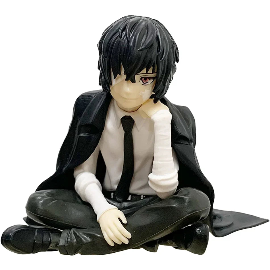 Neue Bungo Stray Dogs Dazai Osamu Figur Nakahara Chuuya Actionfiguren PVC Modell Kollektion Noodle Stopper Geburtstagsgeschenke Spielzeug