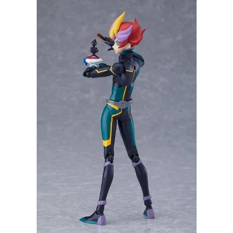 Max Factory Original Figma Yusaku Fujiki Playmaker Anime Action Figures Toys for Boys Christmas Gift Collectible Model Ornaments