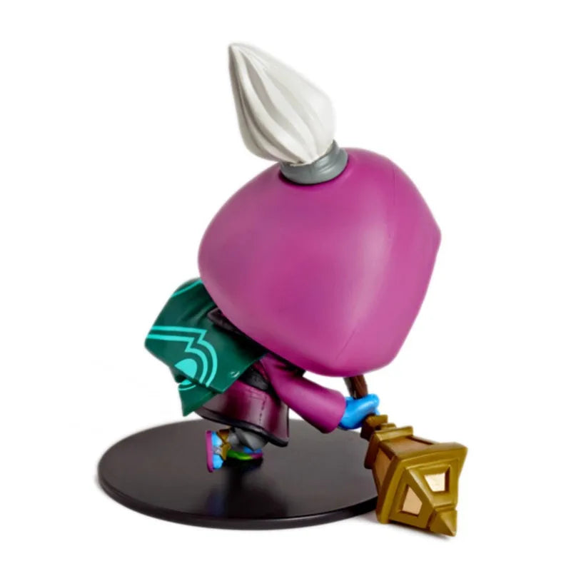 Original LOL League of Legends Grandmaster At Arms Jax Q Version Anime Action Figures Collectible Ornaments Model Toys Gift