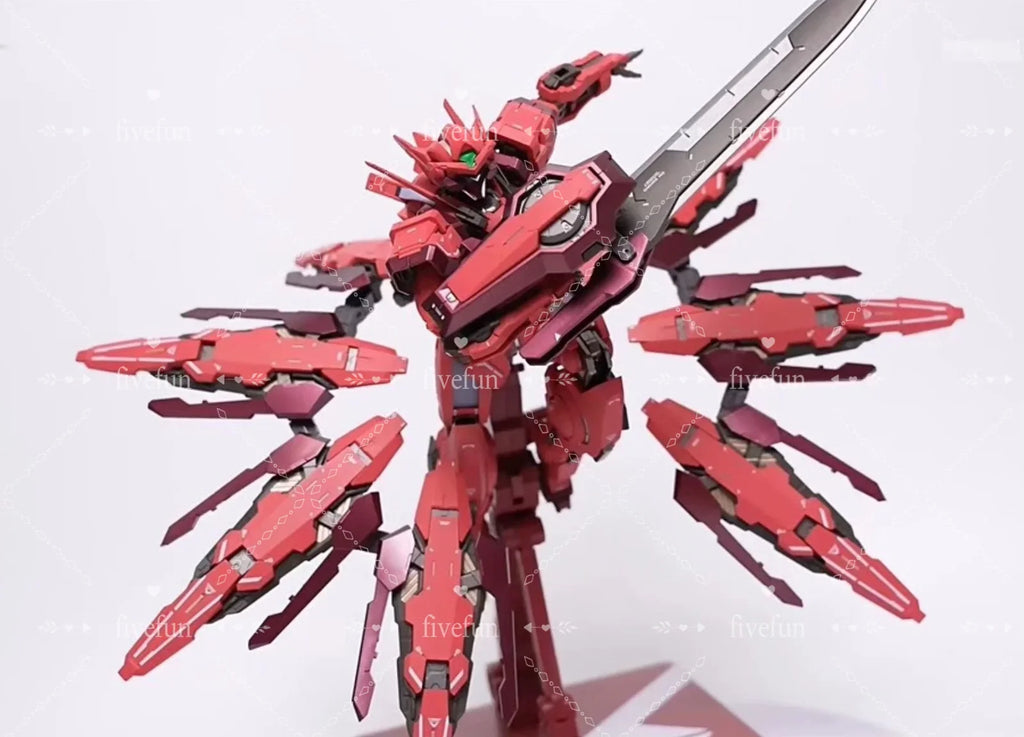 【With SKI Accessory Pack】In Stock BAILE Model Rvalanche Astraea Type F 1/100 GNY-001F Action Figure Finished Mecha Model Toy