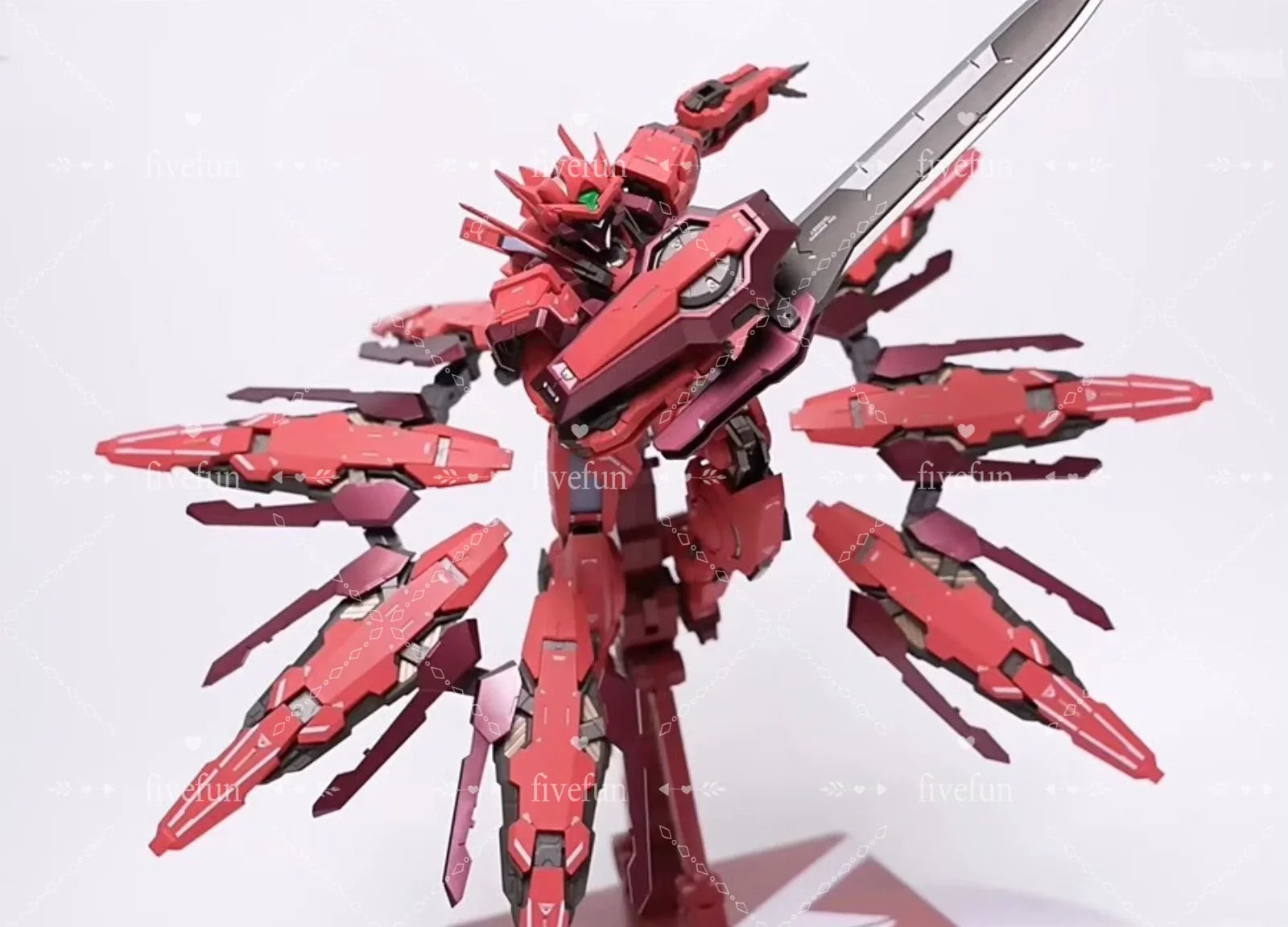 【With SKI Accessory Pack】In Stock BAILE Model Rvalanche Astraea Type F 1/100 GNY-001F Action Figure Finished Mecha Model Toy