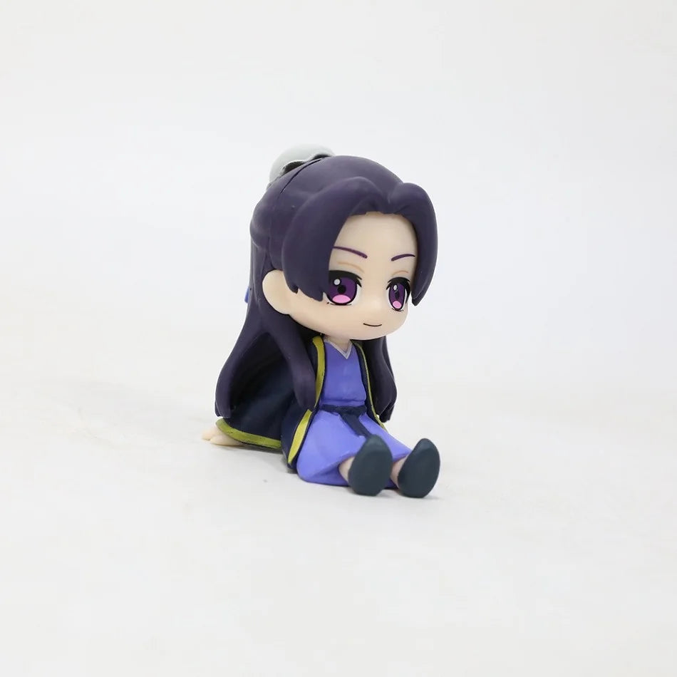 Q Version The Apothecary Diaries Maomao Jinshi Mini Figure Anime Periphery Kawaii Sitting Toys Desktop Car Ornaments Model Gifts