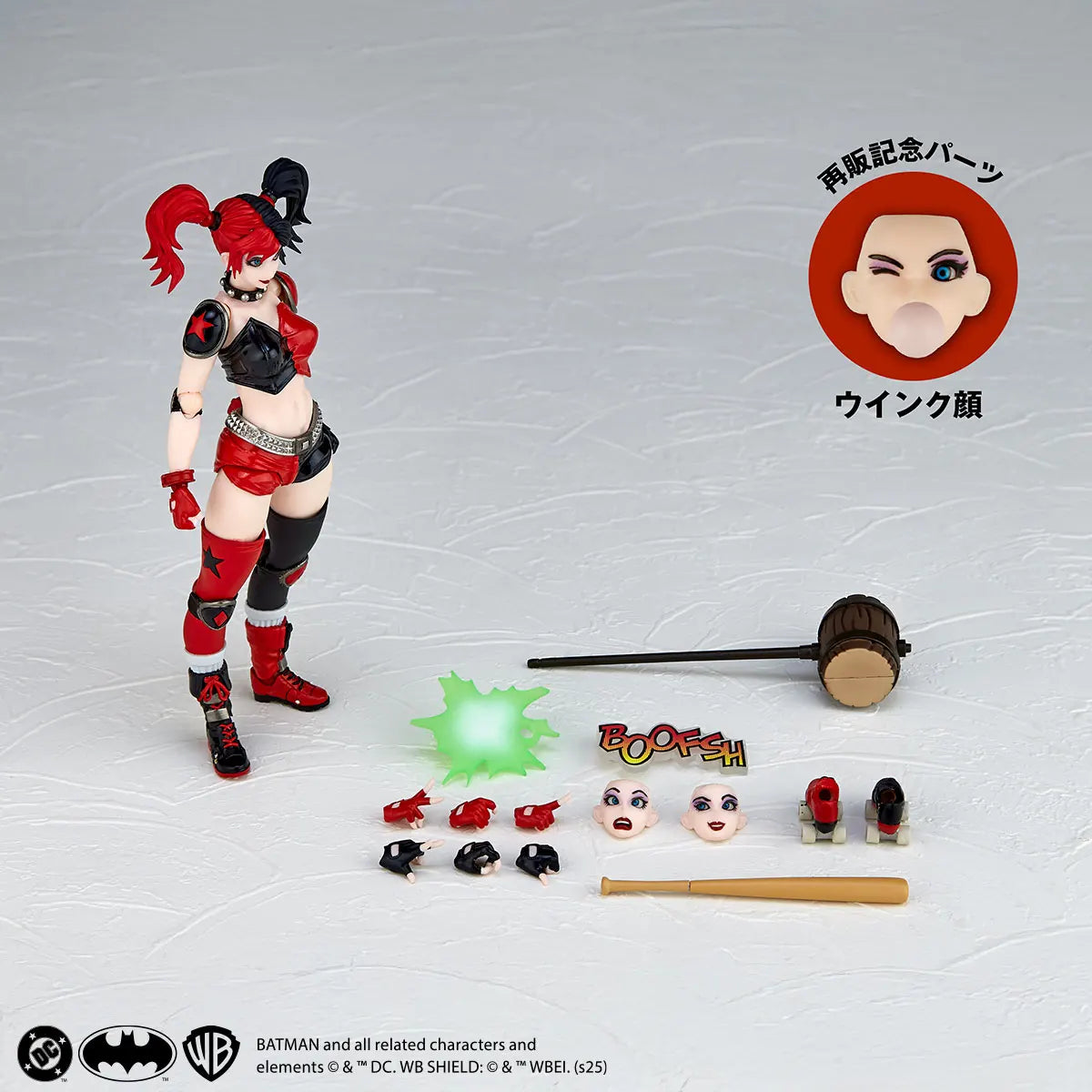In Stock Kaiyodo Miraculous Yamaguchi Harley Quinn WF Limited Ornamental Figure Model Movable Figure Collection Gift