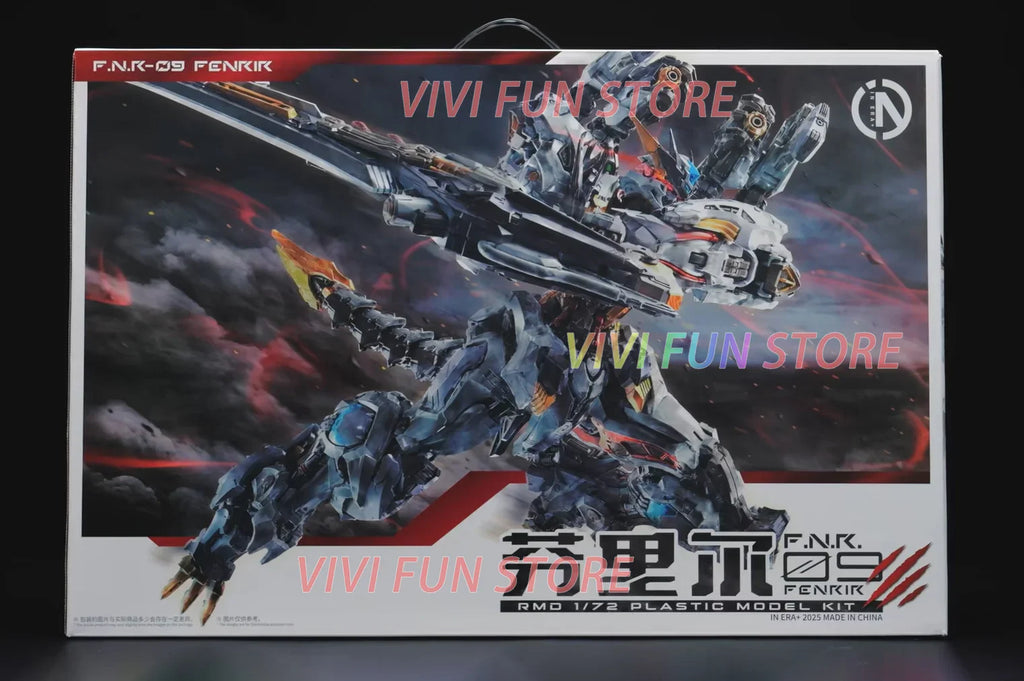 Auf Lager IN ERA+ FNR-09 FENRIR Montagemodell Mecha Toys Infinite Dimension RMD 1/72 KUNSTSTOFFMODELLBAUSATZ Wolfskönig