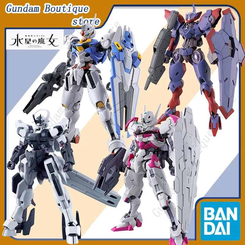 Bandai Genuine HG The Witch From Mercury GUNDAM LFRITH CALIBARN BEGUIR-BEU DARILBALDE ZOWORT HEAVY Anime Assembly Model Toys Kid