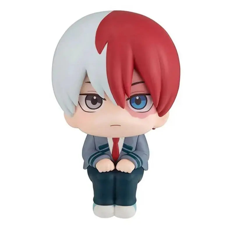 Boku No Hero Academia Anime Figure 10cm Midoriya Izuku Action Figure with Bakugo Katsuki/Todoroki Shoto PVC Collection Toys