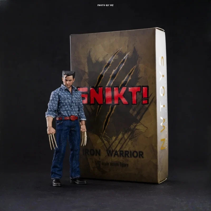 NWTOYS 1/12 Male Soldier James Howlett Logan X-Men Superhero Wolverine Hugh Jackman 6Inch Action Figure Model Toys