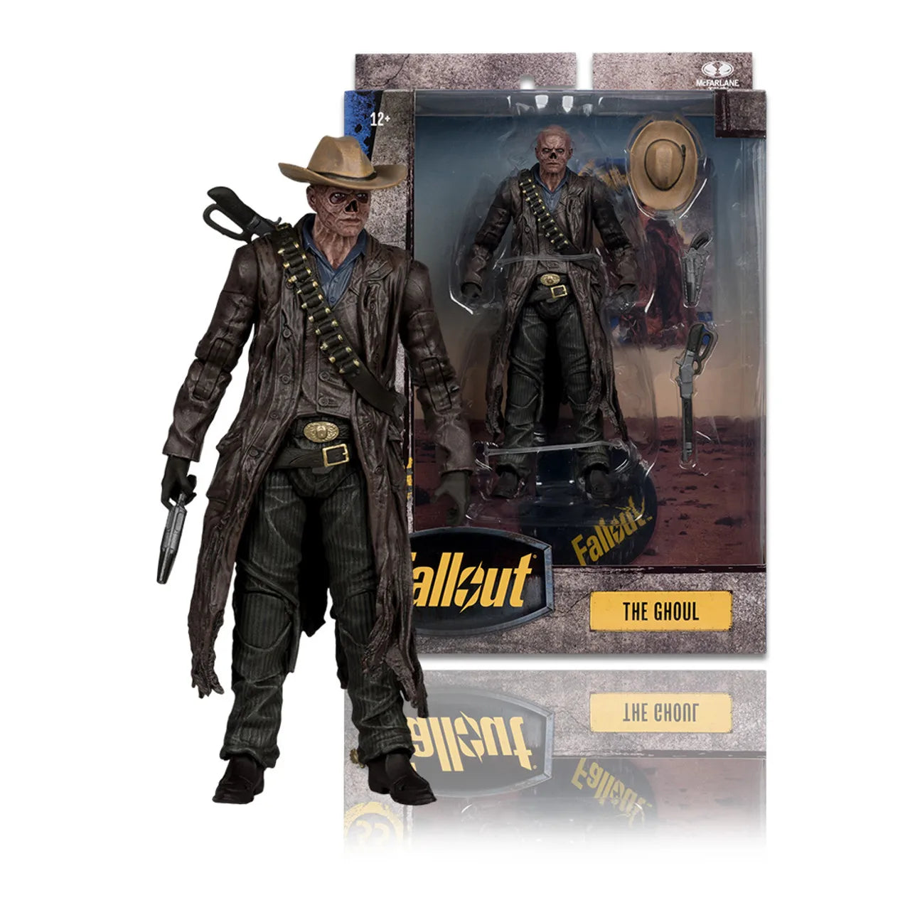 Mcfarlane Toys Fallout TV Maximus/Hank Maclean/Ghoul/Steph Harper/Cooper Howard 7" Action Figure Model Doll Garage Kit