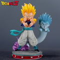 24cm/9.45in Anime Dragon Ball Figure Gotenks Action Figures Pvc Statue Desktop Ornamen Collection Model Toys Gifts