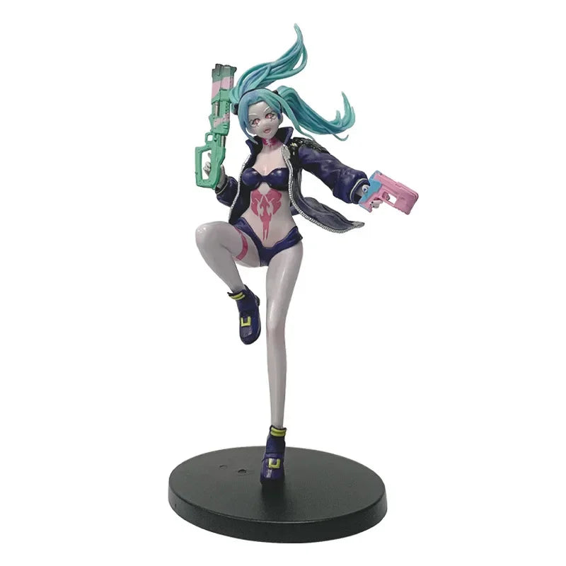23CM Anime Game Cyberpunk: Edgerunners Rebecca Figure Standing Anime Model Toy Gift Lucy Collection David Martinez Aciton Figure