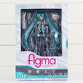 Figma Hatsune Miku Anime Action Figures Movable Joints Contain The Props Desktop Decoration Collection Pvc Model Toys And Gifts
