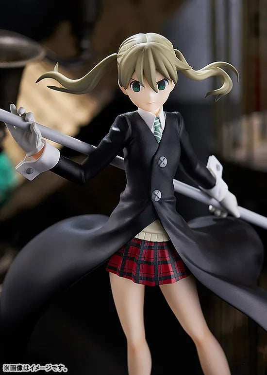 Original Anime  Soul Eater POP UP PARADE Maka Albarn Action Figure Toys PVC Model Collection Animation Figurine Doll