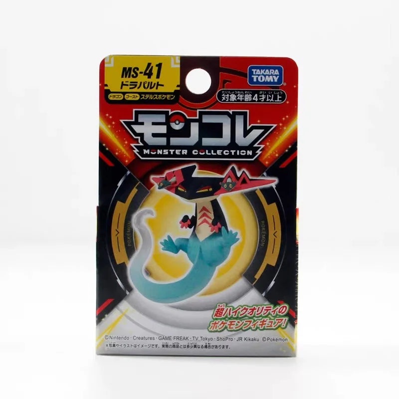 Original TAKARA TOMY Pokemon Figures Dragapult Lanssorien Anime Monster Collection Perfect Child Gift Toys