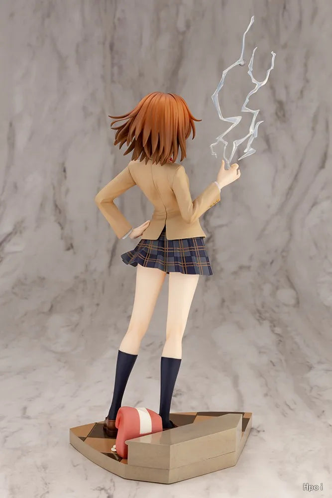 Original in Stock KOTOBUKIYA Toaru Kagaku No Railgun T Misaka Mikoto 1/7 Figures Model Toys Gifts Collection Ornaments