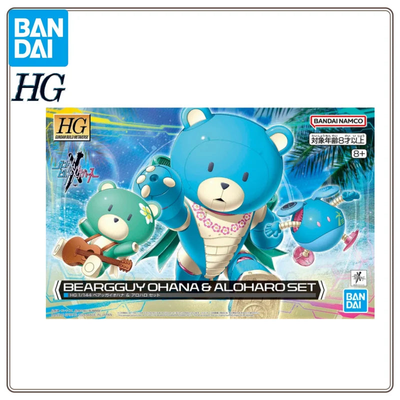 Kotobukiya Original Genuine Gundam Build Metaverse KUMA-F Beargguy F HGGBM Beargguy Ohana Assembly Model Action Figure Toys Gift