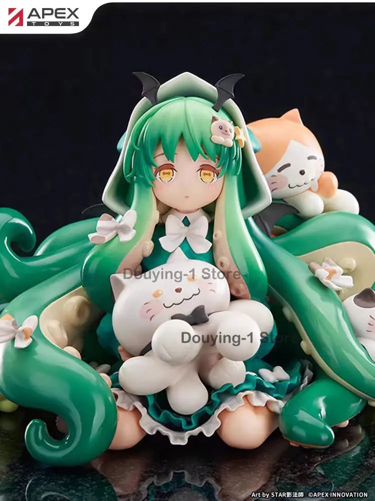 In Stock APEX Cthulhu MEOWThulhu Pajamas Party original painting Action Figures Model Toy Collectible Model Brand and new