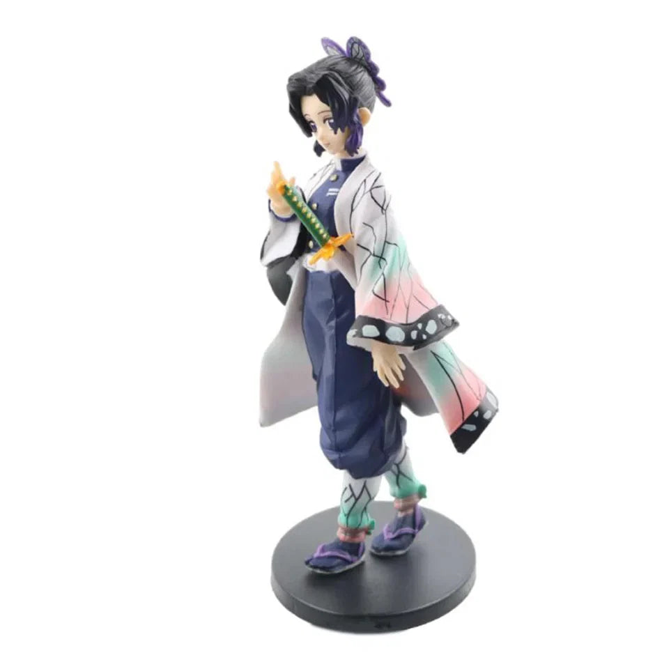 Anime Demon Slayer Kimetsu no Yaiba Figure 15cm Nezuko Tanjirou Mitsuri Shinobu Zenitsu Kyoujurou Action Figural Model Toy Gifts