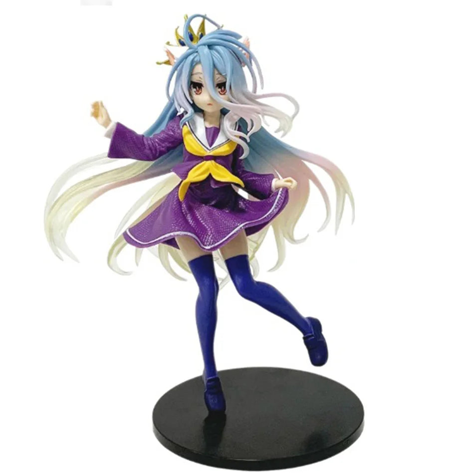 White 18CM Anime Figure PVC Action Model Ornament Collectible Toy Gift