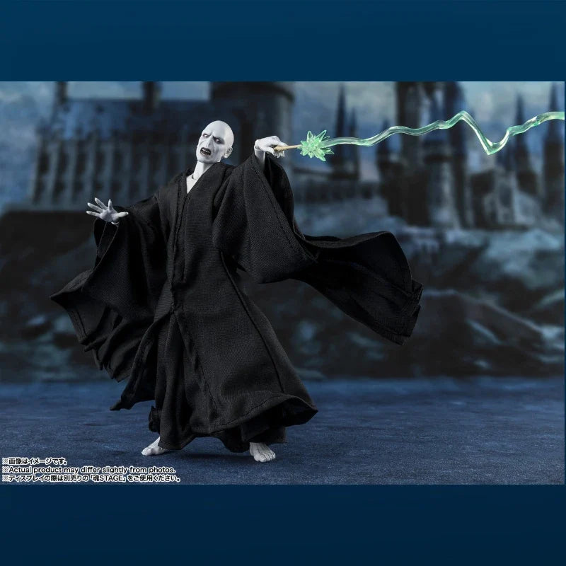 Original Bandai S.H.Figuarts SHF Harry Potter SHF Lord Voldemort Harry Potter and the Goblet of Fire Action Figure Toys Gifts Co