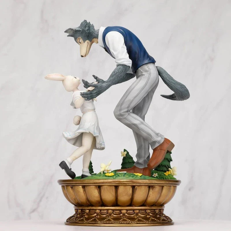 In Stock  Genuine Original Mega House Hal & Legoshi Rouis Juno & Pina BEASTARS Action Anime Figure Dolls Statuette Ornament Gift