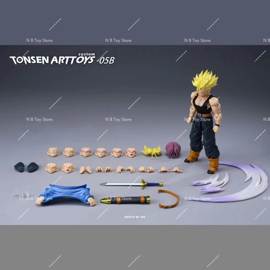 Reprint Pre-order, Tonsenarttoys Studio Dragon Ball Trunks 05A-05B Action Figure Model Toy Collection Gift