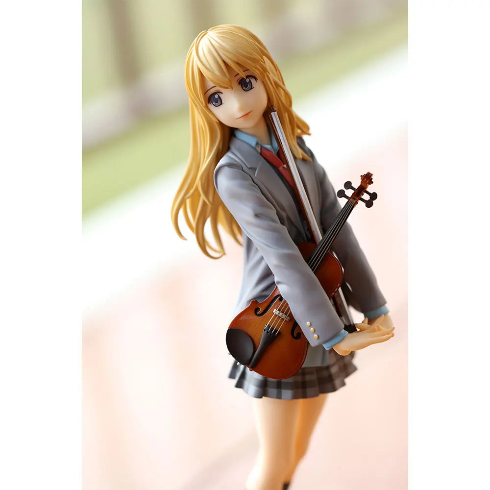 20CM Anime Your Lie in April Figure Miyazono Kaori Standing Animation Model Toy Gift Collection Decoration Ornaments PVC