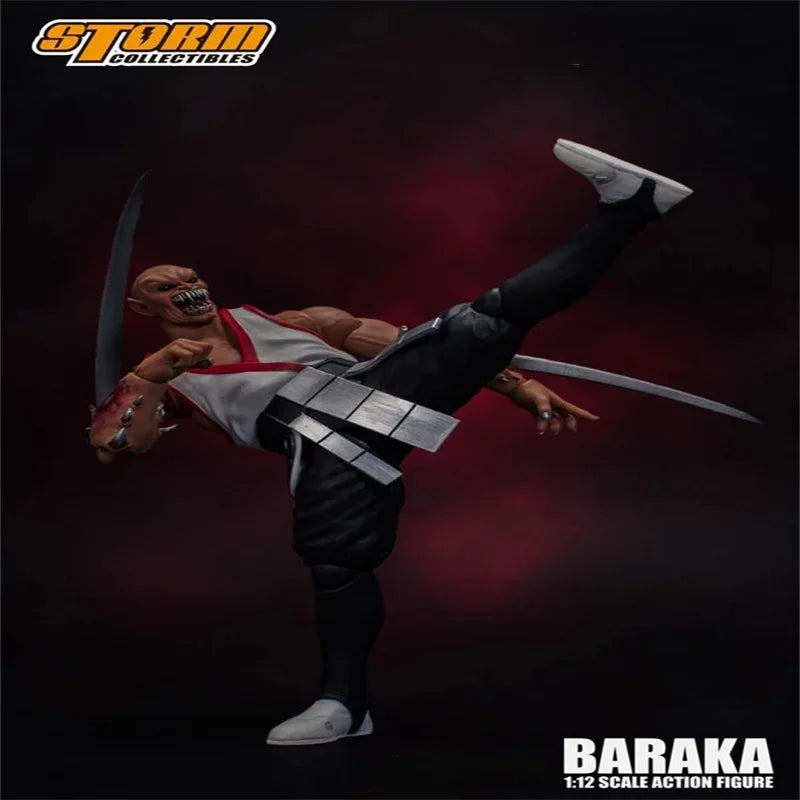 Little Storm Toys 1/12 BARAKA Double Headed Carving 6'' Action Figure In Stock