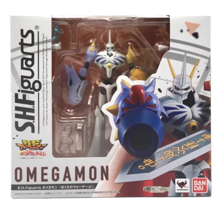 BANDAI SHF Digimon Our war game OMEGAMON Premium Color Edition BEST SELECTION Anime Collectible Action Figure Model Toys