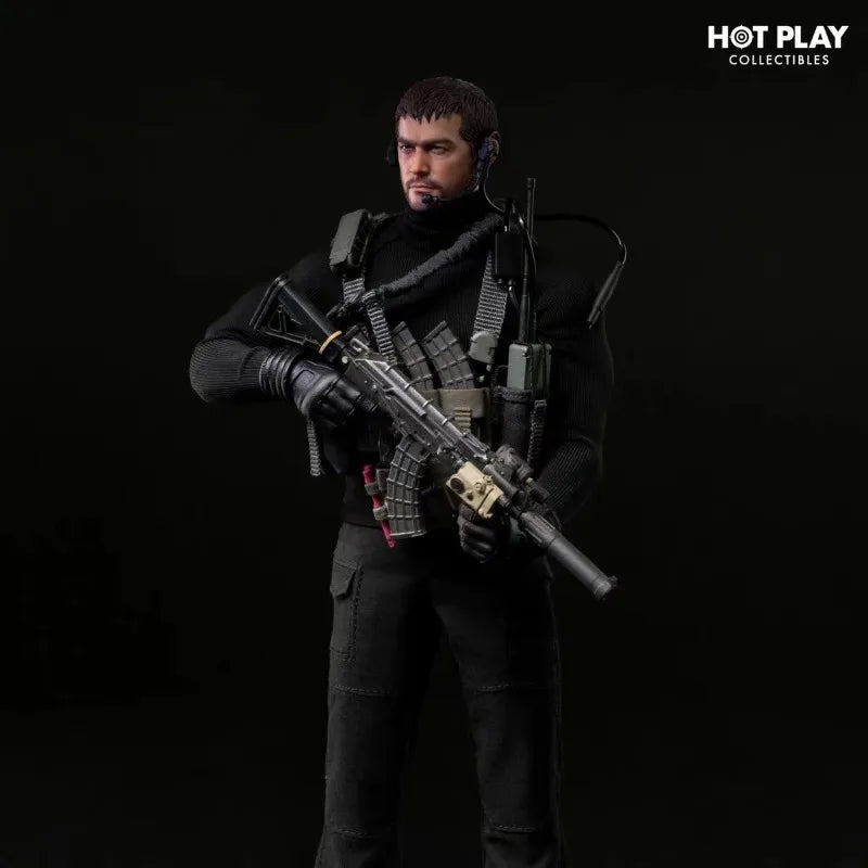 In Stock Action Figure 1/12 Captain Wolf Hunter Chris Anime Figurine Statue Collectible Joint Movable Model Gifts Toys