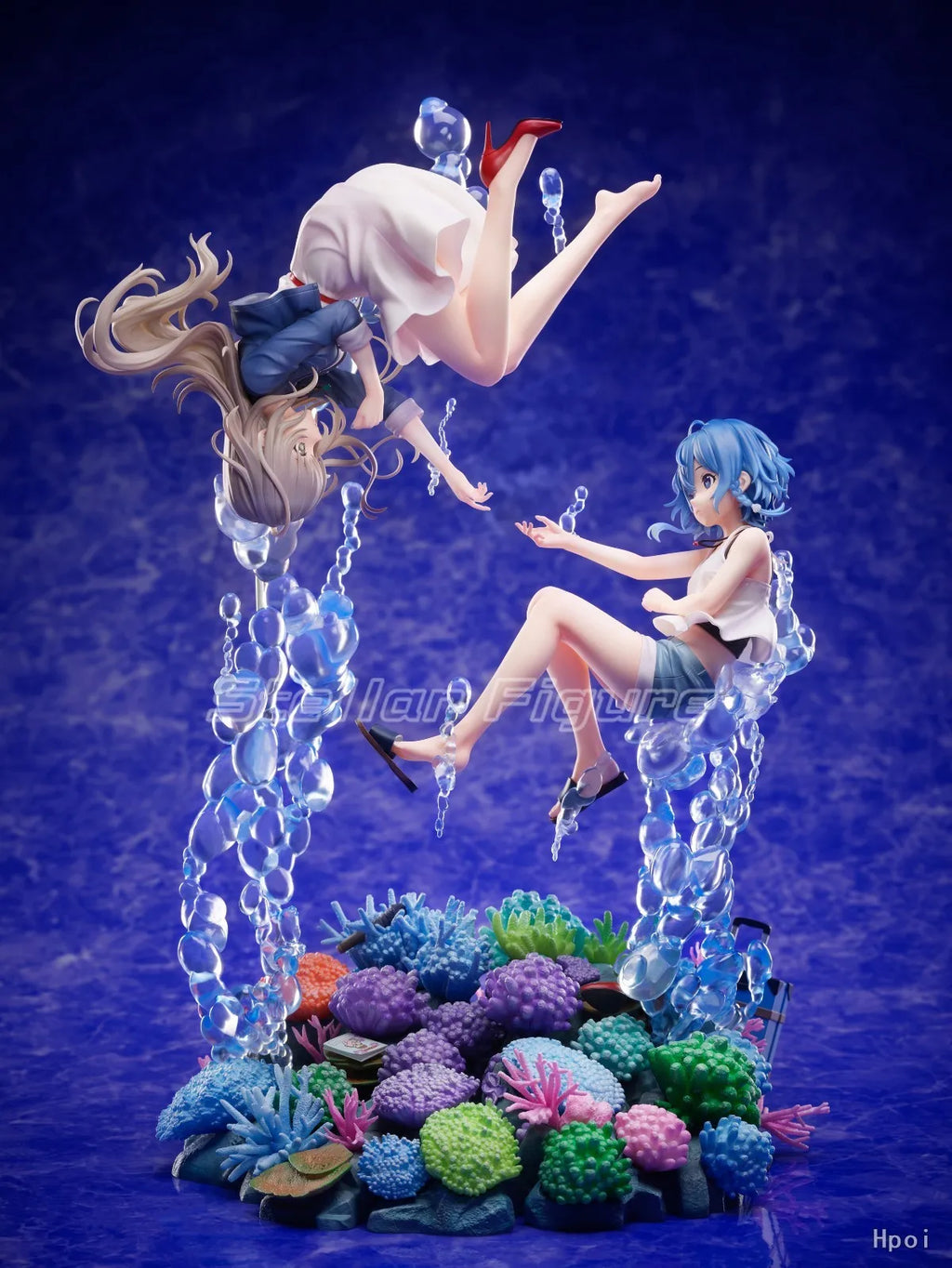 【SF】In Stock F:NEX Shirasa's Aquarium Miyazawa Fuuka Misakino Kukuru 1/7 Scale Figures Model Collection Gift