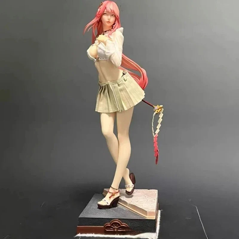 Yae Miko FA Swimsuit Statue Anime Girl Game Peripheral Boxed Figure Model Desktop Shelf Decor Collectible Gift for Fans
