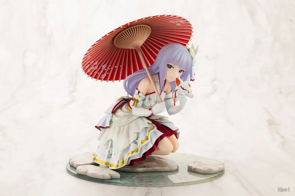 Original in Stock KOTOBUKIYA Idol Master MILLION LIVE! Shiraishi Tsumugi 1/7 Figures Model Toys Gifts Collection Ornaments