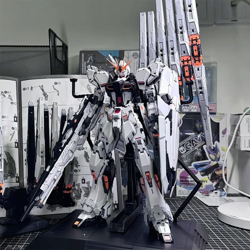 【New product】Farmers creations MODEL MG 1/100 Zhaocai Moo GK Styling Assembly Model Kit Robot Plastic Model Christmas Toy Gift