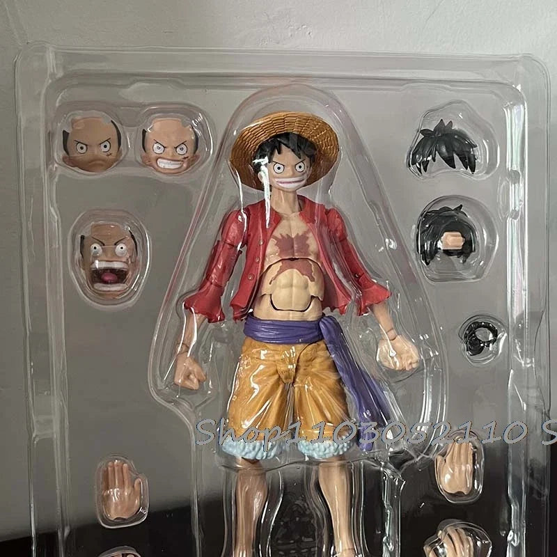 Monkey D Luffy Figure White Nika Luffy S.H.Figuarts Luffy SHF Figure Movable Joints Collection Model Toys Birthday Gifts