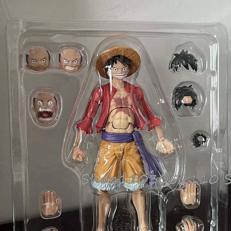 Monkey D Luffy Figure White Nika Luffy S.H.Figuarts Luffy SHF Figure Movable Joints Collection Model Toys Birthday Gifts