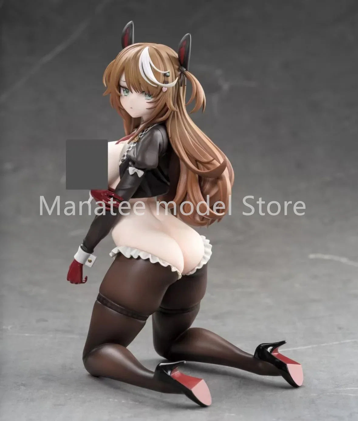OMAHA Original mochi Bunny Girl 1/7 Desktop Cute PVC Action Figure Anime Model Toys Collection Doll Gift