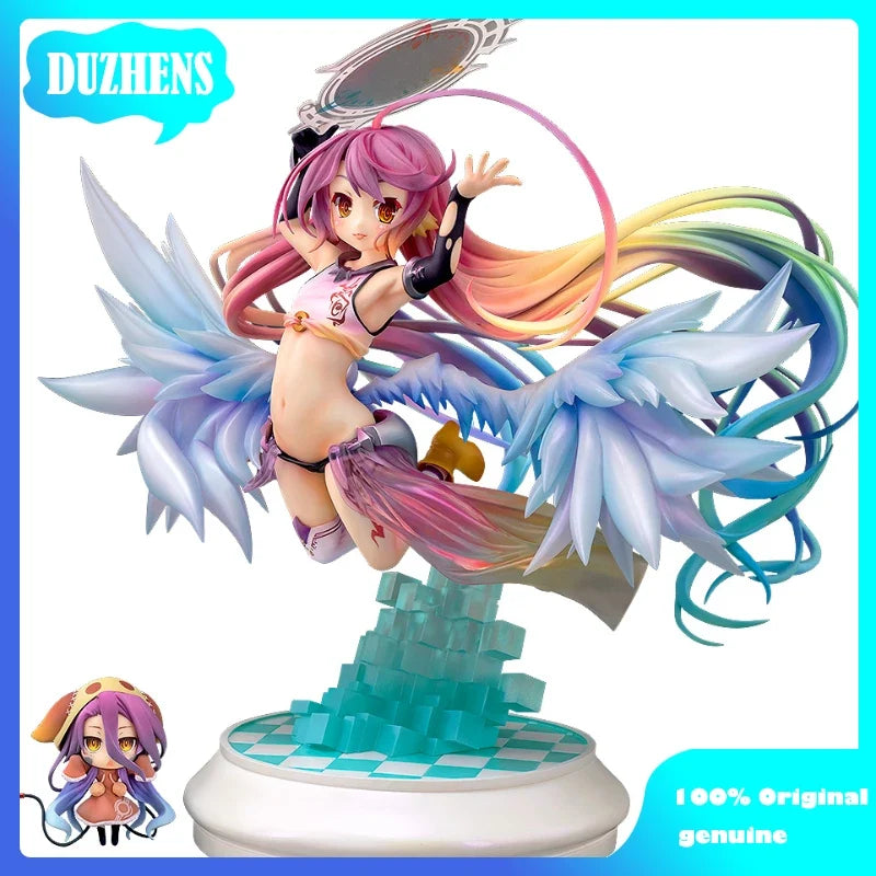 Phat Original:Anime No Game No Life Zero Jibril 25cm PVC Action Figure Anime Figure Model Toys Figure Collection Doll Gift